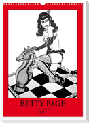 Betty Page - Quickies by SARA HORWATH (Wandkalender 2024 DIN A3 hoch), CALVENDO Monatskalender
