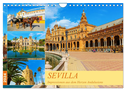 Sevilla - Impressionen aus dem Herzen Andalusiens (Wandkalender 2024 DIN A4 quer), CALVENDO Monatskalender