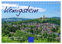 Königstein - Luftkurort im Taunus (Tischkalender 2024 DIN A5 quer), CALVENDO Monatskalender