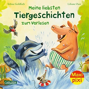 Goldfarb, Tobias. Maxi Pixi 416: VE 5: Meine liebsten Tiergeschichten zum Vorlesen (5 Exemplare). Carlsen Verlag GmbH, 2023.