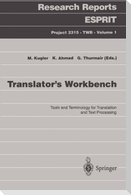 Translator¿s Workbench