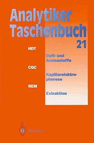 Günzler, Helmut / Tölg, Günter et al. Analytiker-Taschenbuch. Springer Berlin Heidelberg, 2014.