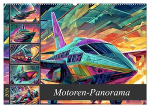 Braun, Werner. Motoren-Panorama (Wandkalender 2025 DIN A2 quer), CALVENDO Monatskalender - Die Welt der Motor-Mobilität. Calvendo, 2024.