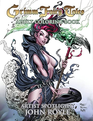 None. Grimm Fairy Tales Adult Coloring Book - Artist Spotlight: John Royle. Diamond Comic Distributors, 2022.