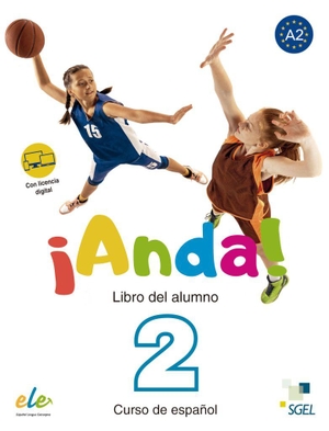 Alonso, Encina / Cristóbal González Salgado. ¡Anda! 2 - Curso de español / Libro del alumno. Hueber Verlag GmbH, 2026.