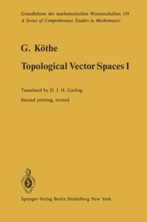 Köthe, Gottfried. Topological Vector Spaces I. Springer Berlin Heidelberg, 2011.