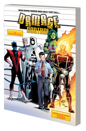 Goldberg, Adam F / Fullerton, Charlotte et al. Damage Control: New Employee Handbook. Marvel Comics, 2023.