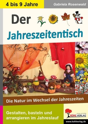 Rosenwald, Gabriela. Der Jahreszeitentisch - Die Natur im Wechsel der Jahreszeiten. Mit Lösungen. Kohl Verlag, 2013.