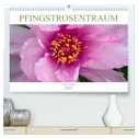 Pfingstrosentraum (hochwertiger Premium Wandkalender 2025 DIN A2 quer), Kunstdruck in Hochglanz