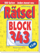 Rätselblock 343 (5 Exemplare à 2,99 EUR)