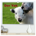 Der Yak (hochwertiger Premium Wandkalender 2024 DIN A2 quer), Kunstdruck in Hochglanz