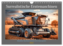 Surrealistische Erntemaschinen (Wandkalender 2025 DIN A4 quer), CALVENDO Monatskalender