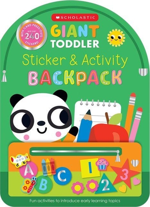 Scholastic Early Learners. Giant Toddler: Sticker & Activity Backpack (Scholastic Early Learners). Scholastic Inc., 2026.