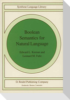 Boolean Semantics for Natural Language