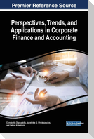 Perspectives, Trends, and Applications in Corporate Finance and Accounting