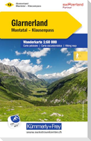 KuF Schweiz Wanderkarte 12 Glarnerland - Walensee 1 : 60 000