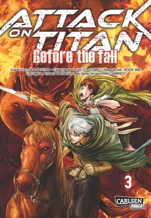 Isayama, Hajime / Ryo Suzukaze. Attack on Titan - Before the Fall 3. Carlsen Verlag GmbH, 2015.