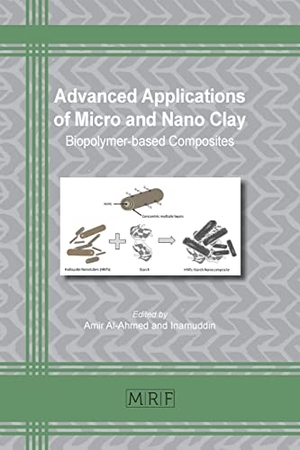 Al-Ahmed, Amir / Inamuddin (Hrsg.). Advanced Applications of Micro and Nano Clay - Biopolymer-based Composites. Materials Research Forum LLC, 2022.