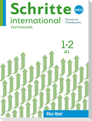 Schritte international Neu 1+2 / Kopiervorlagen. Testtrainer mit Audio-CD