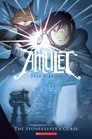 Kibuishi, Kazu. The Stonekeeper's Curse: A Graphic Novel (Amulet #2) - Volume 2. Scholastic Inc., 2009.