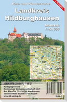 Landkreis Hildburghausen 1 : 50 000 Rad- und Wanderkarte