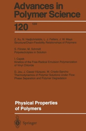 Physical Properties of Polymers. Springer Berlin Heidelberg, 2013.