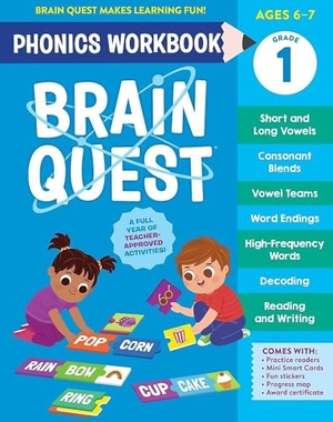 Brain Quest Phonics Workbook: Grade 1. Workman Publishing, 2025.