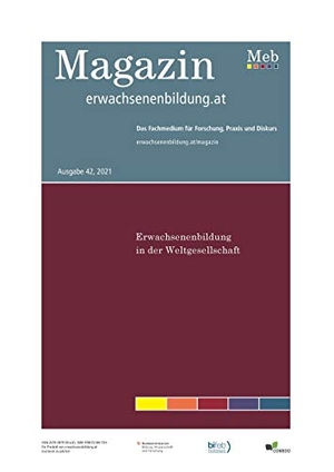 Schmid, Kurt / Lorenz Lassnigg (Hrsg.). Erwachsenenbildung in der Weltgesellschaft. Books on Demand, 2021.