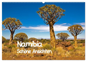 Namibia - Schöne Ansichten (Wandkalender 2025 DIN A2 quer), CALVENDO Monatskalender