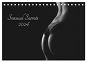 Sensual Secrets (Tischkalender 2024 DIN A5 quer), CALVENDO Monatskalender