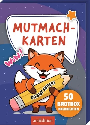 Mutmachkarten | 50 Brotboxnachrichten. Ars Edition GmbH, 2026.