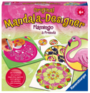 Ravensburger Mandala Designer Flamingo & Friends 28518, Zeichnen lernen für Kinder ab 6 Jahren, Set mit Mandala-Schablonen für farbenfrohe Mandalas