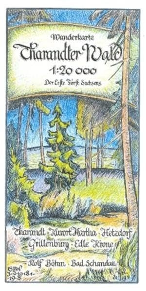 Böhm, Rolf. Tharandter Wald 1 : 20 000 - Tharandt - Kurort Hartha - Hetzdorf - Grillenburg - Edle Krone. Wanderkarte der Sächsischen Schweiz. Böhm, Rolf Verlag, 2013.