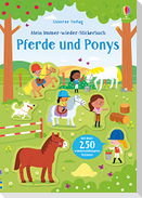 Mein Immer-wieder-Stickerbuch: Pferde und Ponys