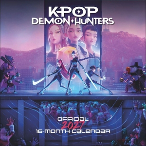 KPop Demon Hunters Broschurkalender 2027 - Das Must-Have zur Terminplanung im Kinderzimmer: Die Stars aus dem Animationshit in einem 16-Monats-Wandkalender im Format 30,5 x 30,5 cm. Heye, 2026.