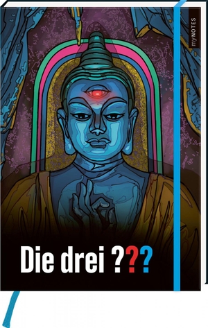 myNOTES Papeterie: Notizbuch A4 Die drei ??? - Feuriges Auge. Ars Edition GmbH, 2026.