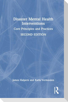 Disaster Mental Health Interventions