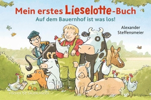 Steffensmeier, Alexander. Mein erstes Lieselotte-Buch: Auf dem Bauernhof ist was los! - Ein Leporello-Buch zum Aufstellen und Entdecken für Kinder ab 2 Jahren. FISCHER Sauerländer, 2026.