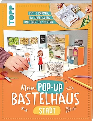 Eisendle, Carmen. Mein Pop-up Bastelhaus-Stadt - Malen, schneiden, falten, kleben, dein eigener Stadtdesigner werden. Frech Verlag GmbH, 2023.