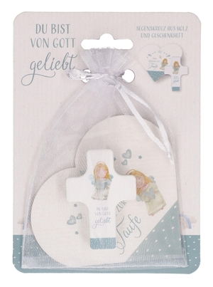 Du bist von Gott geliebt. Geschenkset zur Taufe (blau). Butzon & Bercker, 2026.
