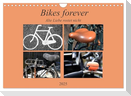 Bikes forever (Wandkalender 2025 DIN A4 quer), CALVENDO Monatskalender