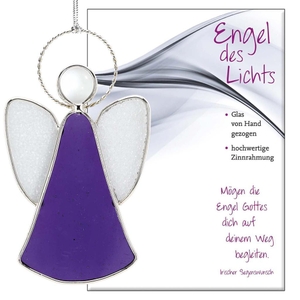 Engel des Lichts - Buntglas in Zinnrahmung. St. Benno Verlag GmbH, 2026.