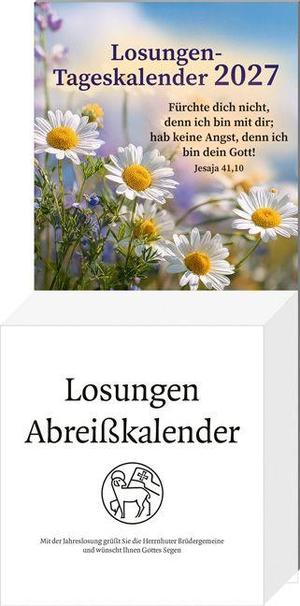 Brüdergemeine, Herrnhuter (Hrsg.). Losungen Tageskalender 2027. Kaufmann Ernst Vlg GmbH, 2026.
