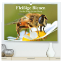 Fleißige Bienen. Von der Blüte bis zum Honig (hochwertiger Premium Wandkalender 2024 DIN A2 quer), Kunstdruck in Hochglanz