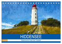 Hiddensee - Malerische Insel der Ostsee (Tischkalender 2025 DIN A5 quer), CALVENDO Monatskalender