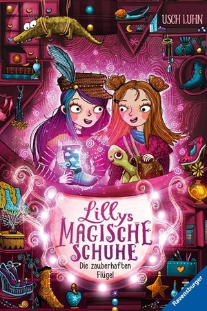 Luhn, Usch. Lillys magische Schuhe, Band 3: Die zauberhaften Flügel. Ravensburger Verlag, 2021.