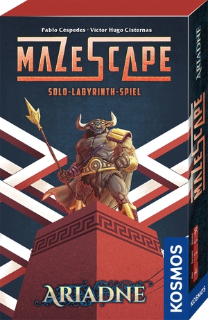 Céspedes, Pablo / Víctor Hugo Cisternas. Mazescape Ariadne - Spiel. Franckh-Kosmos, 2023.