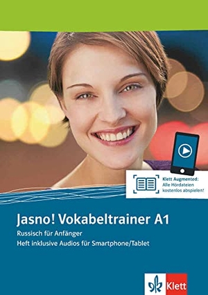 Jasno! A1 - Russisch. Vokabeltrainer, Heft inklusive Audios. Klett Sprachen GmbH, 2018.