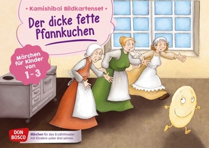 Der dicke fette Pfannkuchen. Kamishibai Bildkartenset. - Märchen für Kinder von 1-3. Don Bosco Medien GmbH, 2019.