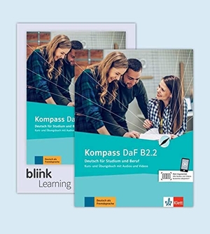 Braun, Birgit / Fügert, Nadja et al. Kompass DaF B2.2 - Media Bundle - Deutsch für Studium und Beruf. Kurs- und Übungsbuch mit Audios/Videos inklusive Lizenzcode für das Kurs- und Übungsbuch mit interaktiven Übungen Teil 2. Klett Sprachen GmbH, 2020.